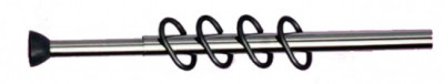 Карниз металлический Primanova (черный) с кольцами 115-220 см M-05806