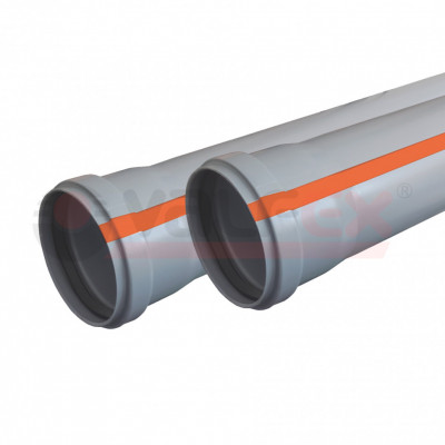 Труба OPTIMA для внутренней канализации VALFEX серый (220500025)