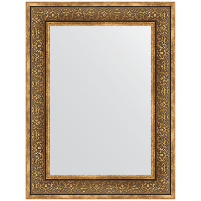Зеркало настенное Evoform Definite 83х63 BY 3063 в багетной раме Вензель бронзовый 101 мм