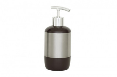 Дозатор для жидкого мыла Primanova 0,45л. пластик, нержавейка коричневый M-E17-10