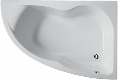 Ванна 150 х 100 см правосторонняя с ножками (в комплекте) белая JACOB DELAFON MICROMEGA DUO (E60218-00)