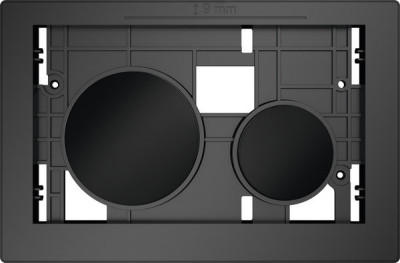 TECEloop Клавиши для панели смыва унитаза, цвет черный матовый (9240619)