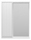 Зеркальный шкаф в ванную Misty Balaton левый 625x140x800 белый (BAL-04065-01-Л)  (BAL-04065-01-Л)
