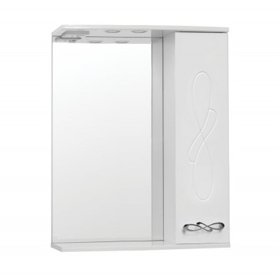 Зеркало-шкаф для ванной Style Line Венеция 65/С белый (ЛС-00000262)