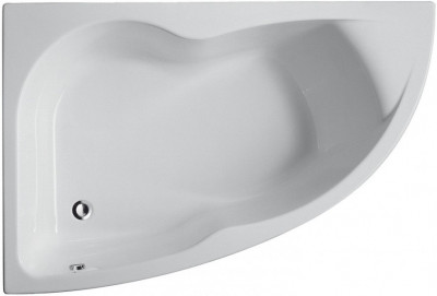 Ванна 150 х 100 см левосторонняя с ножками (в комплекте), белая. JACOB DELAFON MICROMEGA DUO (E60219-00)