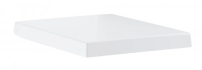 Сиденье для унитаза GROHE Cube Ceramic, быстросъемное с микролифтом, альпин-белый (39488000)