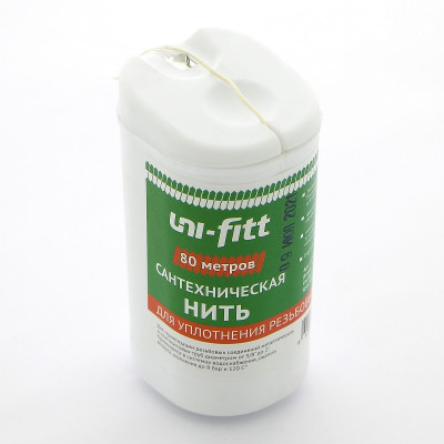 Нить уплотнительная Uni-Fitt для герметизации резьбовых соединений 80 м (695M0080)