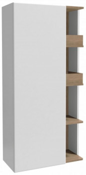 Шкаф-пенал Jacob Delafon Terrace EB1741GRU-G1C 75 см, белый глянец