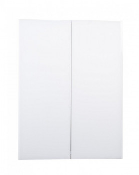 Навесной шкаф для ванной Style Line Даймонд 60 Люкс Plus белый (СС-00002255)