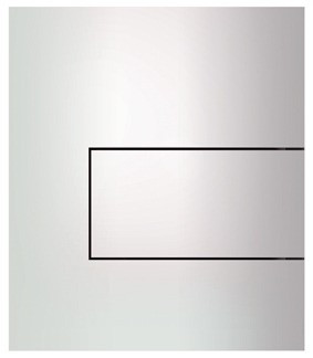 TECE TECEsquare Urinal. Панель смыва для писсуара, металлическая. Белый. 9242812
