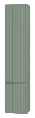 Шкаф-пенал в ванную Brevita Victory 35 подвесной левый (зеленый) VIC-05035-080L