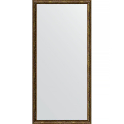Зеркало настенное Evoform Definite 153х73 BY 1114 в багетной раме Сухой тростник 51 мм