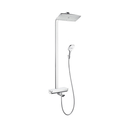 Hansgrohe Raindance Select Showerpipe 360 27113400 душевая система с изливом, белый/хром