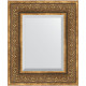 Зеркало настенное Evoform Exclusive 59х49 BY 3370 с фацетом в багетной раме Вензель бронзовый 101 мм  (BY 3370)