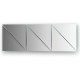 Зеркальная плитка Evoform Refractive 20х20 с фацетом 10 мм BY 1515  (BY 1515)