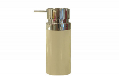 Дозатор для жидкого мыла Primanova бежевый (0, 3 л) LENOX, 6.5х6.5х18.5 см пластик M-E31-09