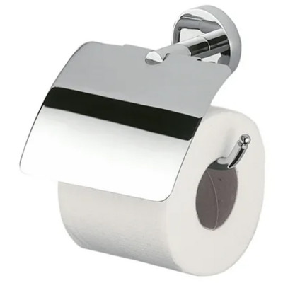 Настенный держатель туалетной бумаги Inda Forum A36260CR с крышкой хром