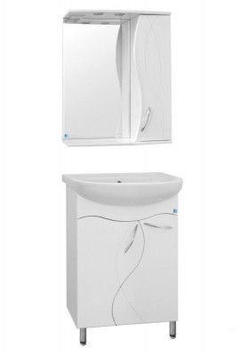 Комплект мебели для ванной Style Line Амелия 65 белый