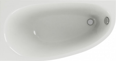 Ванна акриловая АКВАТЕК Дива асимметричная левая 150x90 (без гидромассажа) DIV150-0000001