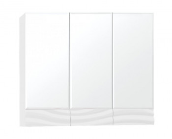 Зеркальный шкаф для ванной Style Line Вероника 80 белый (ЛС-00000057)