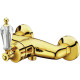 Смеситель Boheme Vogue Oro 214-SW для душа золото / ручка прозрачные кристаллы Swarovski  (214-SW)