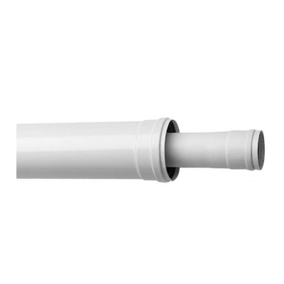Удлинение коаксиальное полипропиленовое, диам. 60/100 мм, длина 1000 мм для конденсационных котлов BAXI (KHG71405951)