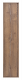 Шкаф-пенал подвесной Misty Brevita Dallas 350x340x1650 темное дерево (DAL-05035-31)  (DAL-05035-31)