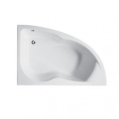 JACOB DELAFON MICROMEGA DUO E60218RU-00 ассиметричная ванна, правосторонняя, акрил, 150 см x 100 см, белая