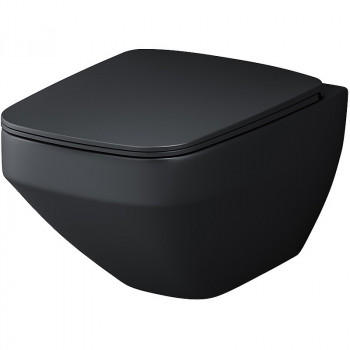 Унитаз AM.PM Inspire V2.0 C50A1700MBSC подвесной Черный матовый сиденье микролифт