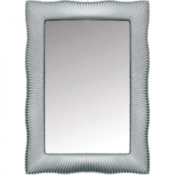Зеркало в ванную ArmadiArt Soho 564 70х100 см с подсветкой, серебро