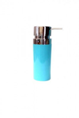 Дозатор для жидкого мыла Primanova аквамарин, LENOX 6.5х6.5х18.7 см пластик M-E31-26