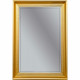 Зеркало в ванную ArmadiArt Terso 556 70х100 см с подсветкой, золото  (556)