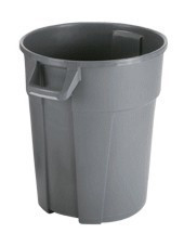 Vileda Титан контейнер-бак 120 л пластиковый 55х63х72 см, серый