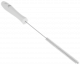 Ёрш для чистки труб, O9 мм, 375 мм, средний ворс, белый цвет Белый (53635)