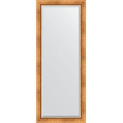 Зеркало напольное Evoform Exclusive Floor 201х81 BY 6117 с фацетом в багетной раме Римское золото 88 мм