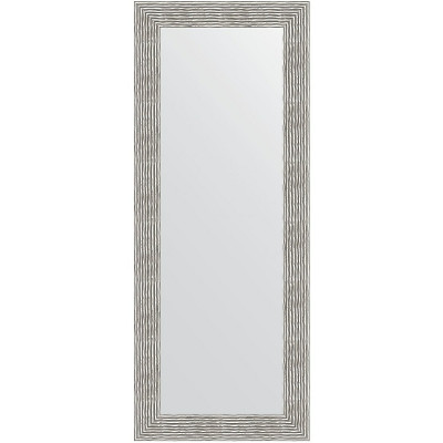 Зеркало настенное Evoform Definite 150х60 BY 3121 в багетной раме Волна хром 90 мм