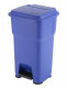 Vileda Гера контейнер пластиковый с педалью и крышкой 60 л 39х39х69 см Синий (137753)
