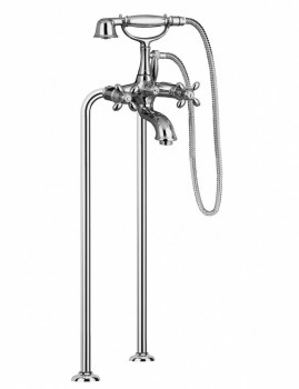 Напольный смеситель для ванны FIMA Carlo Frattini Olivia F5004/4CR с ручным душем хром