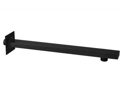 Remer 348Q30CFP Кронштейн для верхнего душа 300 мм (чёрный шлифованный хром)