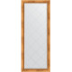 Зеркало напольное Evoform ExclusiveG Floor 201х81 BY 6317 с гравировкой в багетной раме Римское золото 88 мм  (BY 6317)