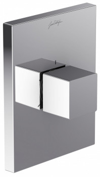 Встроенный переключатель на три выхода, квадратный дизайн лицевой панели JACOB DELAFON MODULO (E75413-CP)