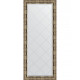 Зеркало настенное Evoform ExclusiveG 153х63 BY 4136 с гравировкой в багетной раме Серебряный бамбук 73 мм  (BY 4136)