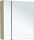 Зеркало-шкаф в ванную Aquanet Алвита New 80 дуб веллингтон белый (00277537)  (00277537)