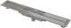 Водоотводящий желоб с порогами для перфорированной решетки, вертикальный сток AlcaPlast APZ1101-550 Душевой лоток Alcaplast Low APZ1101-550 без решетки пластик, сталь (APZ1101-550)