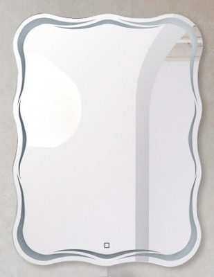 Зеркало с встроенным светильником и сенсорным выключателем BelBagno SPC-OND-600-800-LED-TCH