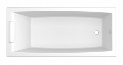 Ванна акриловая Marka One AELITA 150x75 Slim прямоугольная 224 л белая (01ае1575слим)