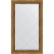 Зеркало настенное Evoform ExclusiveG 134х79 BY 4249 с гравировкой в багетной раме Вензель бронзовый 101 мм  (BY 4249)