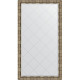 Зеркало настенное Evoform ExclusiveG 168х93 BY 4394 с гравировкой в багетной раме Серебряный бамбук 73 мм  (BY 4394)