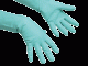 Резиновые перчатки многоцелевые L Голубой (100754)