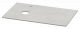 Столешница под раковину Misty Роял 800x496x10 серый (MA01-80)  (MA01-80)